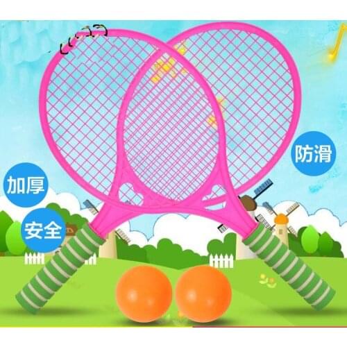 Ball Toys Young Children Beginners Baby Tennis Racket Childrens Badminton Suit The Outdoor Unisex Plastic 8-11 Years 2021
