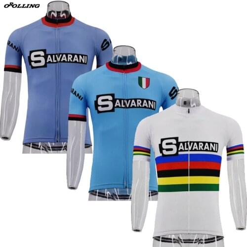 Multi Types CLASSICAL New Retro Italia Champion Team Pro Cycling Jersey Maillot Road Mountain Race Top OROLLING