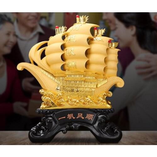 Sailing sailing furnishing a large arts and crafts living room office counter decorations business gifts to customers