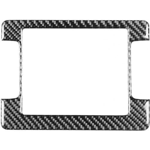 Carbon fiber waterproof navigation panel sticker Challenger 2015 up left-handed drive only Automotive Interior Stickers