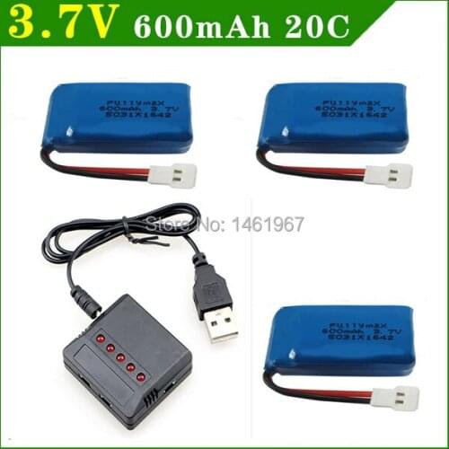 SYMA X9 axis aircraft remote control airplane parts 3.7V 600mAh lithium rechargeable battery