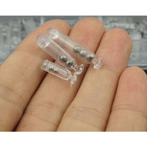 10pcs Worm Jig Fishing Lure Baits Rattles Insert Tube Rattles Shake Attract Fly