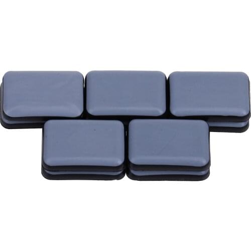 10Pc Adhesive Furniture Mats Stickers Anti Slip Feet Pads Table Chair Legs Protectors Anti-Vibration Sofa Cabinet Leg End Covers