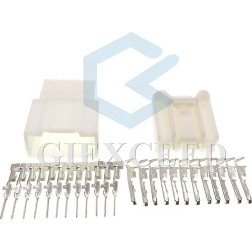 12 Pin Auto Window Lifter Harness Socket Car Anti-theft Device Wire Connector Female Male Plug For Mazda