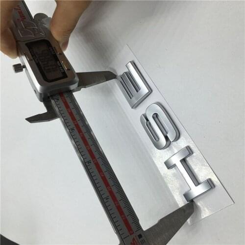 3D Car Stickers and Decals BadgeTrunk Tailgate Emblem Logo Nameplate Black Silver For Land Range Rover Sport Hse Letters JDM