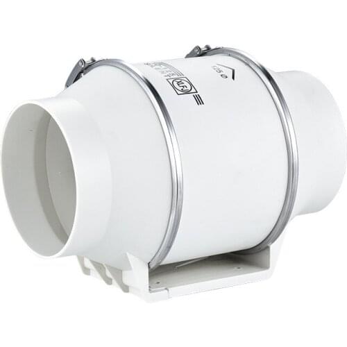 4inch 220V Exhaust Fans Home Silent Inline Pipe Duct Fan Bathroom Extractor Ventilation Kitchen Toilet Wall Air Clean Ventilator