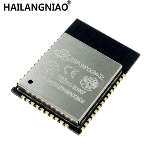 5pcs ESP-32S ESP-WROOM-32 ESP32 ESP-32 Bluetooth and WIFI Dual Core CPU with Low Power Consumption MCU ESP-32