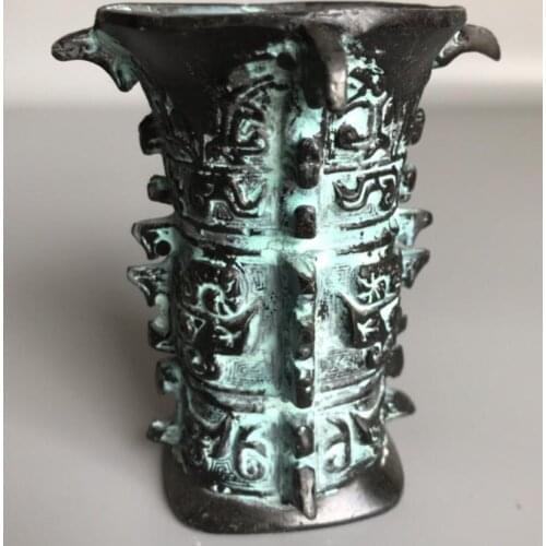China bronze archaize vase crafts statue