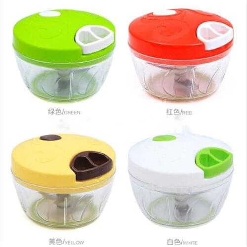 Multifunction High Quality New High Speedy Design Vegetable Fruit Twist Shredder Manual Meat Grinder Chopper Garlic Cutter