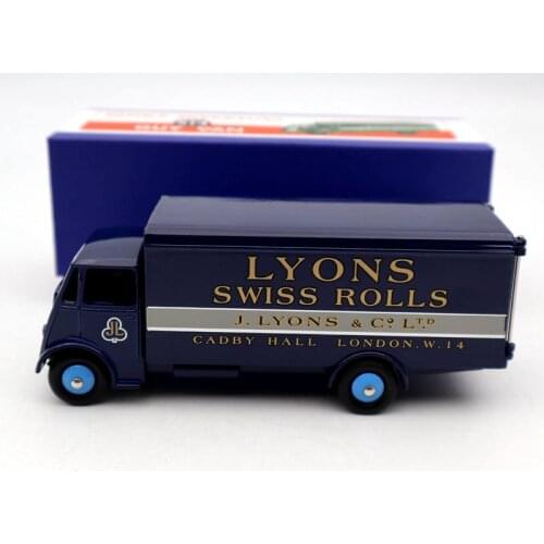 Atlas Dinky Toys 514 Supertoys GUY Van Truck Blue Diecast Models Car Collection Auto gift