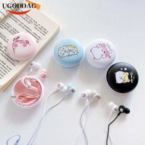 3.5mm On-ear Headphones Handfree Ear Phones Gamer Cartoon Bass Headset Noise Wired Earbuds Hands Free Earplugs with Microphone