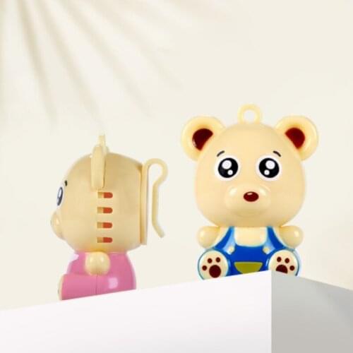 Mosquito Repellent Anti Mosquito Pendant Essential Oil Diffuser Cartoon Bear Buckle Indoor Hanging Decor For Kids Home Supplies