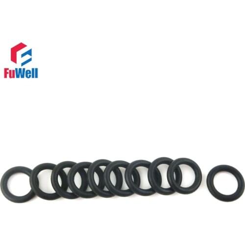 200pcs 2.4mm Thickness NBR O-ring Sealing 27/28/29/30/31/32/33/34/35/36mm OD Nitrile Rubber O Rings Seals Washers Grommets