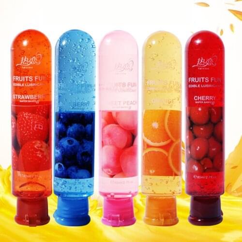 80ML Water Soluble Intimate Body Lubricant Anal Vagina Sex Lube Massage Oil Gel Sex Lubricant Safe Sex Products For Couples