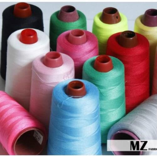 2000 yards High Speed Polyester Sewing Machine line Multi Colors Overlocking Polyester Sewing Maching Thread