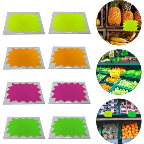1 bag of Supermarket Price Label Retail Store Explosion Design Stickers