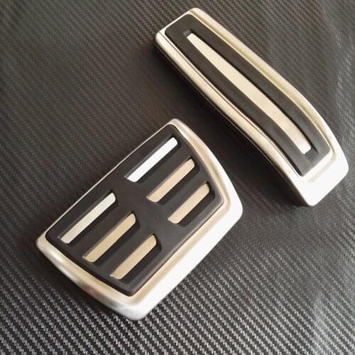 TTCR-II Accessories For Audi Q7 For Touareg 2007-2015 Pedal Pedales Stickers Styling Cover Plate Pads Protect