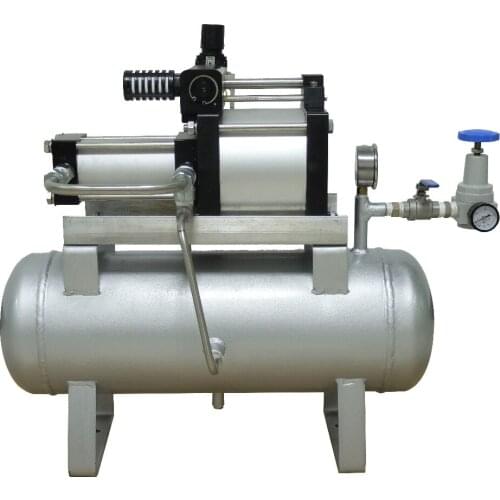 Free shipping Wellness Model :AB05T-B 20-40 Bar outlet Complete air pressure booster pump with 20 L tank and outlet regulator
