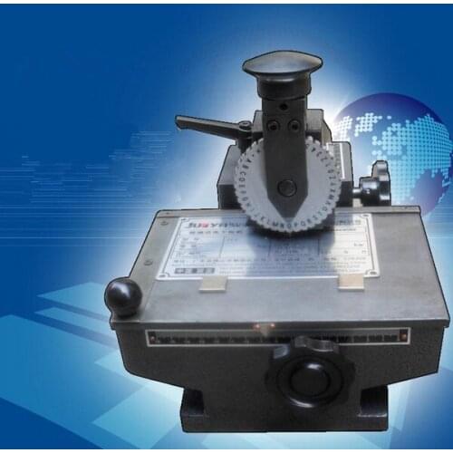 CE Classic Manual embossing machine metal palte marking machine label Tools