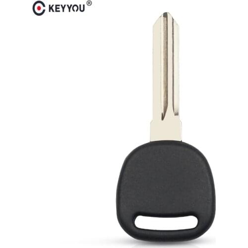 KEYYOU New Transponder Chip Holder Car Key Shell Auto Blank Case For Cadillac STS CTS For GMC Buick Replacement Key Case Cover
