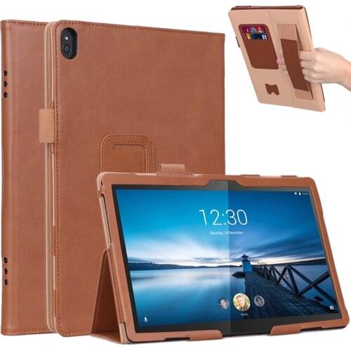 For Lenovo Tab P10 TB-X705F & Tab M10 FHD REL TB-X605FC/LC & Tab M10 TB-X605F / TB-X505F Retro Texture PU Leather Case
