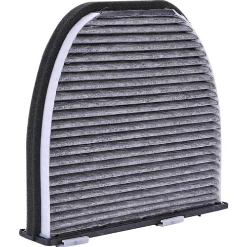 Double Layer Cabin Air Filter Car Pollen Dust Dirt Removal Activated Carbon Cooling System For Mercedes-Benz W204 2128300318