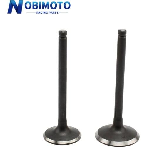 Motorcycle Intake Valve and Exhaust Valves Set Fit For Lifan 125cc 140cc 150cc Motocross ATV Quad Bike 2GT-112