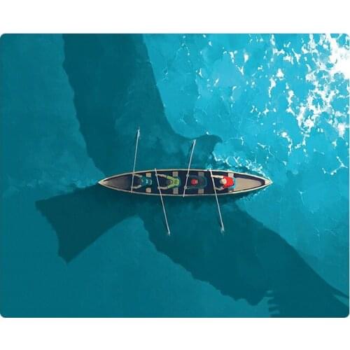 Cartoon Locking Edge Mouse Pad Computer Gaming Mousepad Cute Girl Cat Natural Rubber Pad Table Desk Mat Mouse Keyboard 21x26cm