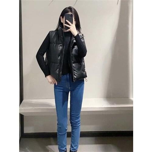 MESTTRAF Women's Leather Vests