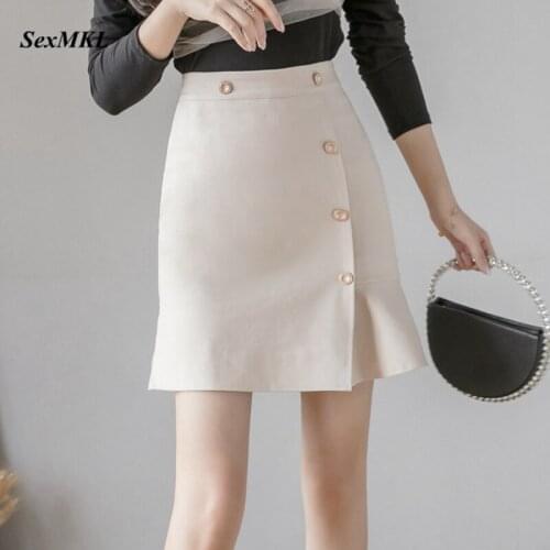 Summer A Line Mini Skirts Womens 2020 Fashion High Waist Casual Red Harajuku Skirt Women Clothes Korean Elegant Black Sexy Skirt