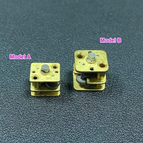 Mini 5-Level Precision Full Metal Gear Gearbox Speed Reducer DIY Motor Robot