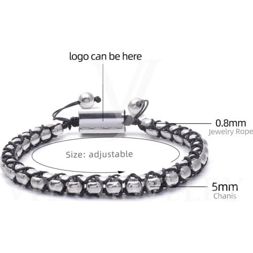 Mens Classic Luxury Stainless Steel Chain Bracelet Snake Bone Chain Keel Braided Metal Chain Free Shipping