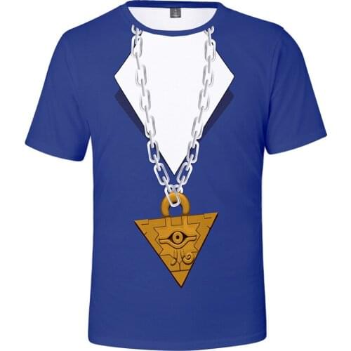 2020 New Summer Style Anime Yu-gi-oh Role Clothing Digital T-shirt 3D Printed Men/Women Fashion Casual T-shirt tops