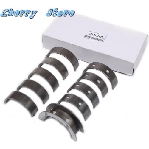 New 11217627037 Auto Main Bearing Shell Bearings Set For BMW 116i 118i 120i 316Ci 320i 318i Z4 2.0i X3 11217580992 11218605858