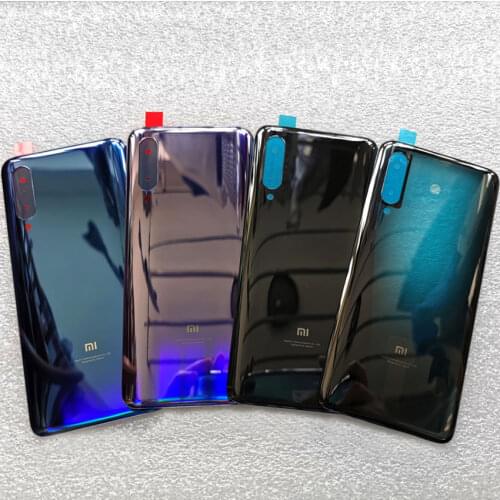 Original Battery Door For Xiaomi Mi 9 Mi9 Battery Cover Back Housing Rear Case Replacement Parts For Mi 9 SE 9SE