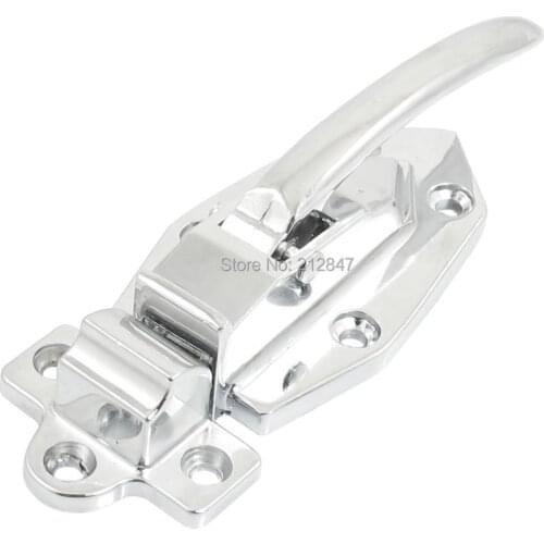 Zinc Alloy Spring Loaded Walk In Freezer Cooler Door Handle Latch Hasps 5.6"