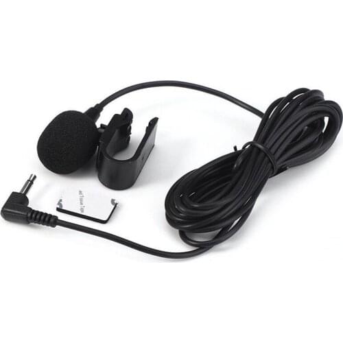 Professionals Car Audio Microphone 3.5mm Jack Plug Mic Stereo Mini Wired External Microphone For Auto DVD Radio 3m Long