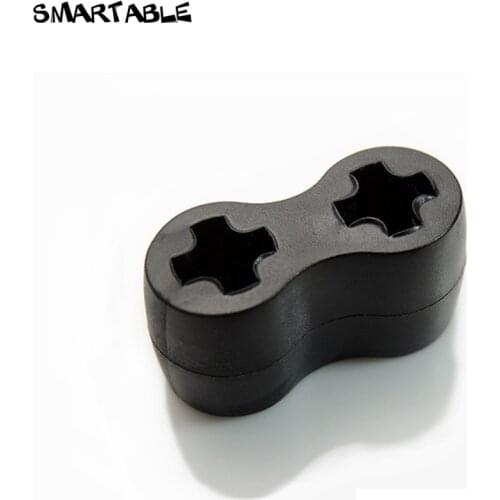 Smartable MOC Technical 1x2 Axle Rubber Connection Building Block Parts Toys For Kid Gift Compatible 45590 50pcs/Set