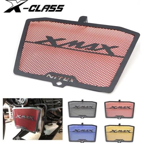 XMAX Motorcycle Radiator Guard Water Tank Cover Protector Shield Net Red Black Accessories For Yamaha XMAX 250 300 2017 2018