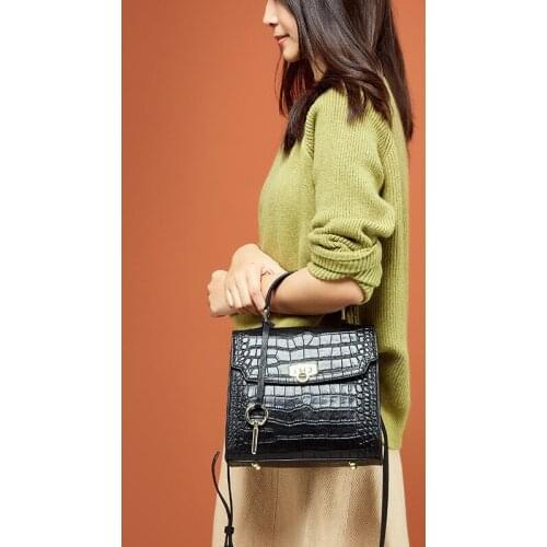 Genuine Design Brand Elegant Leather Tote Handbag Women Flap Single Crossbody Bags Ladies Party Retro Solid Cowhide Luxury Bag