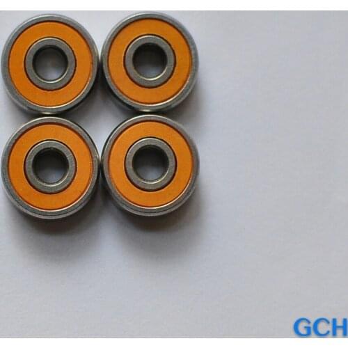 Free shipping 2pcs 3x10x4, 2pcs 4x10x4, 2pcs 3x7x3 2OS CB ABEC7 Stainless Steel Hybrid Ceramic Fishing Reel Bearings By GCH