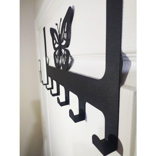 Free Art Workshop Metal Door Hanger For Butterfly