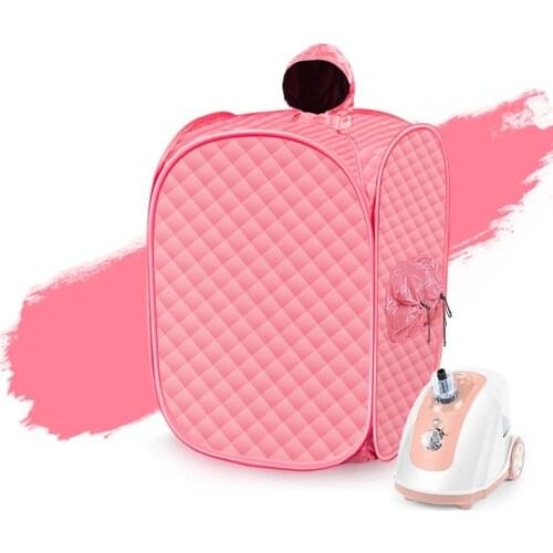 Double-person use home steaming box Folding sauna box steam bag body detoxification steaming full moon sweating fumigation