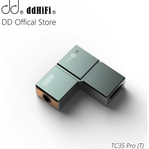 DD ddHiFi TC35 Pro (Tetris) TypeC Female to 3.5mm Decoder, ES9281AC Pro Chip, Support MQA/Native DSD512/PCM 32bit/768kHz