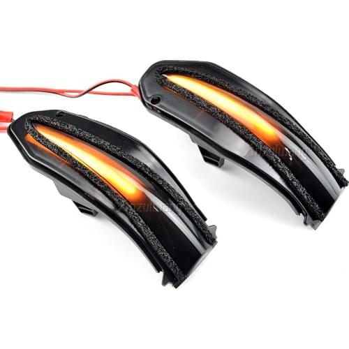 2pcs Dynamic Blinker Turn Signal LED For Toyota Highlander XU50 Kluger RAV4 XA40 13-18 4Runner Noah R80 Voxy Mirror Light