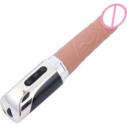 HISMITH Thrusting Dildo Vibrator for Women Magic Wand 7 Frequency Sex Vibrators For Women Clitoris Stimulate Female Mini Vbrate