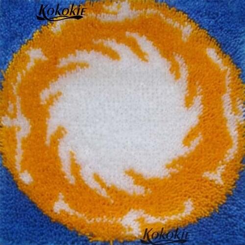 Latch hook kit rug mat Crocheting Rug Yarn Pillowcase cross stitch cushions embriodered mats embroidery carpet