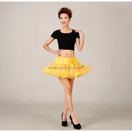 2018 New Free Short Petticoat Cupcake Dress Petticoat for Wedding Dresses Underskirt EE6625