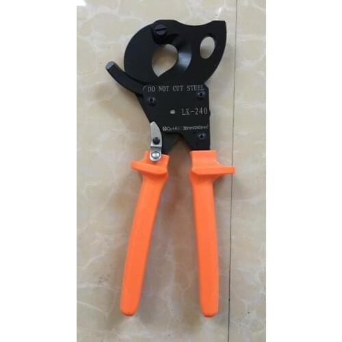 Cut the cable Ratchet Cable Cutter Cut To 240mm Wire Cutter LK-240