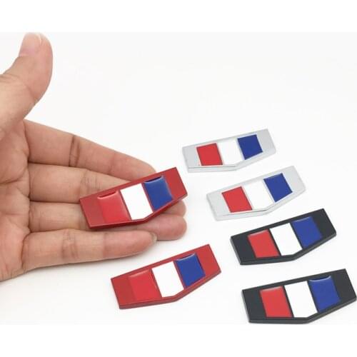 Car styling 2pcs Metal Stickers for Chevrolet Camaro Logo Car Sticker Side Emblem Tail Badge Auto Rear Trunk Decoration Decals